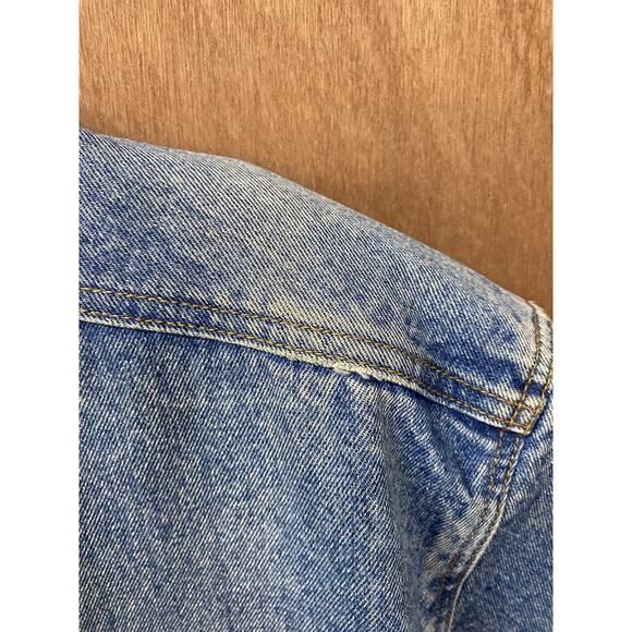 Vintage 1990’s Marlboro Denim Jacket With GUNS .N. ROSES patches. Size M - Picture 8 of 16